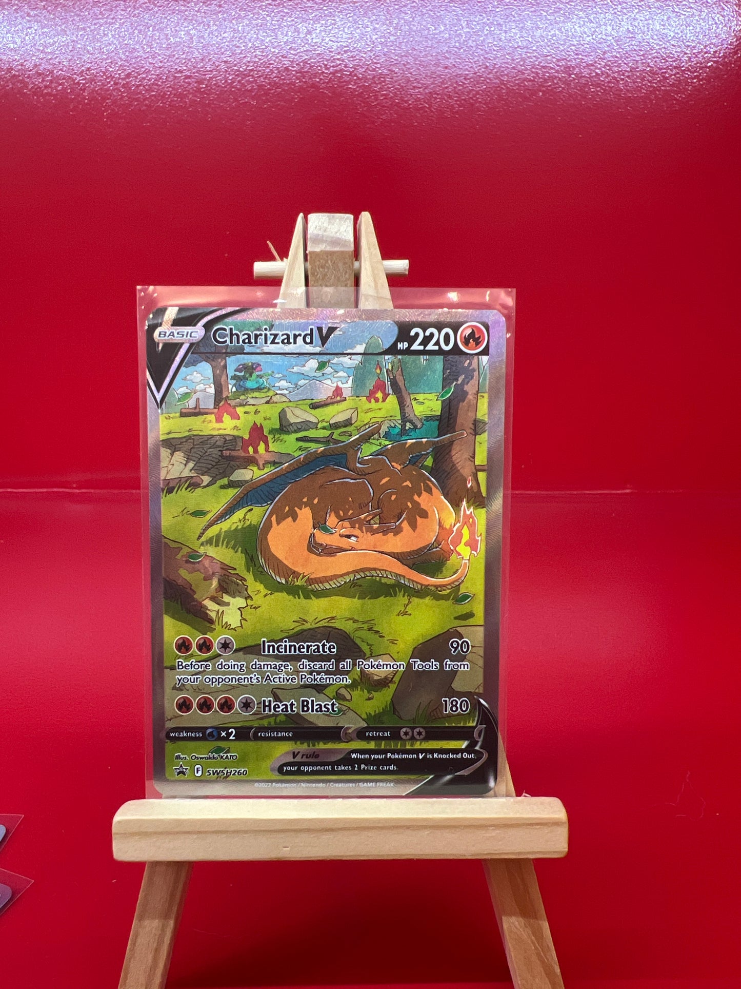 Charizard V SWSH260 - Sword & Shield Promo (HO)