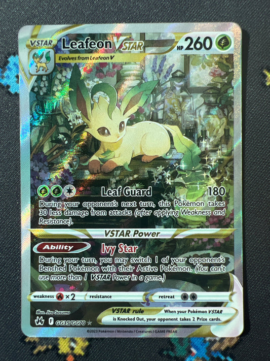Leafeon VSTAR GG35/GG70 - Crown Zenith: Galarian Gallery (HO)