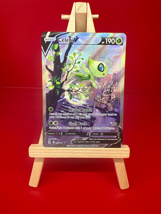 Celebi V (Alternate Full Art) 245/264 - Fusion Strike (HO)