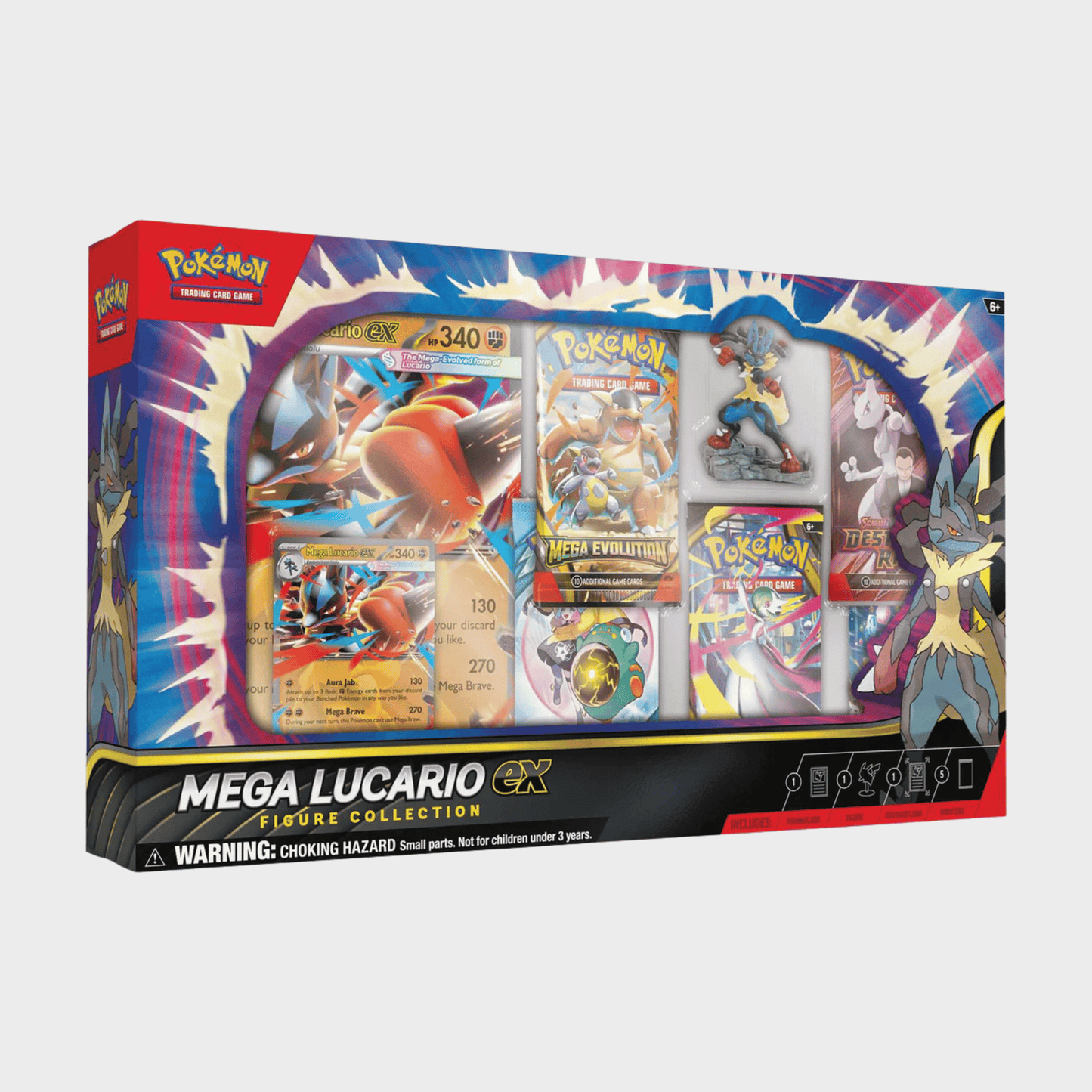Pokemon Mega Lucario Ex Figure Collection