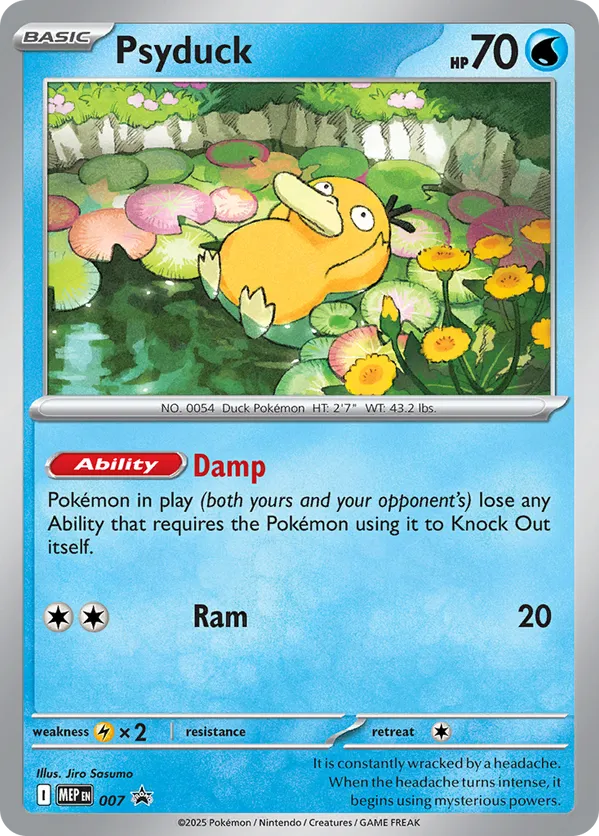 Psyduck 7 - Mega Evolution Promos (HO)