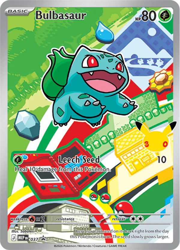 Bulbasaur 37 - Mega Evolution Promos (HO)
