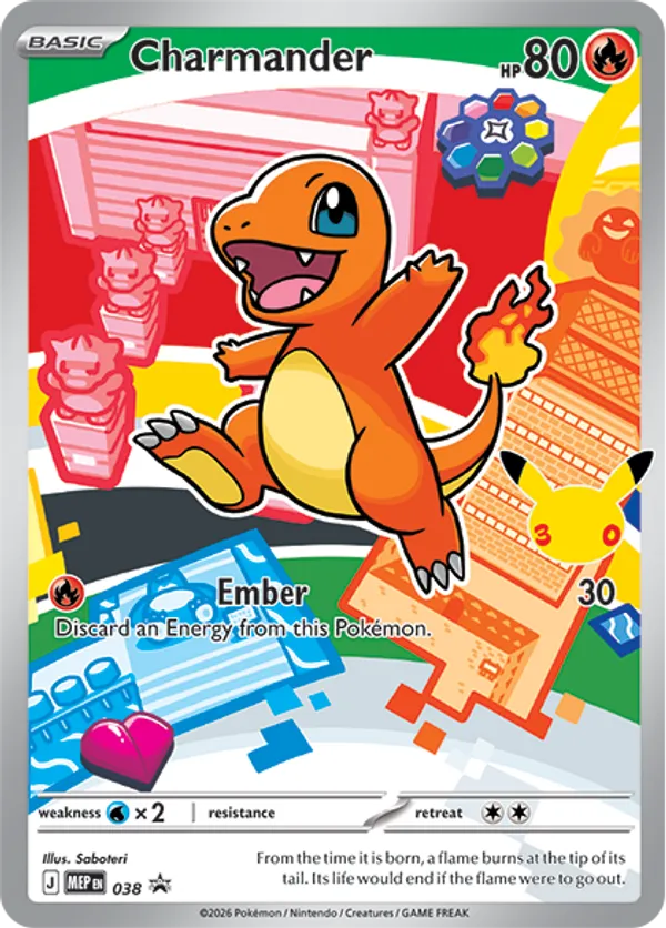 Charmander 38 - Mega Evolution Promos (HO)