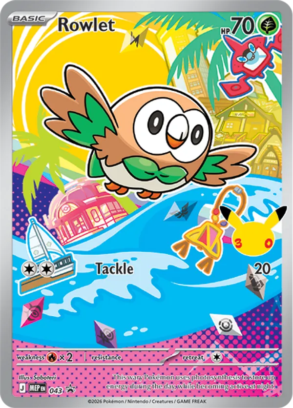 Rowlet 43 - Mega Evolution Promos (HO)