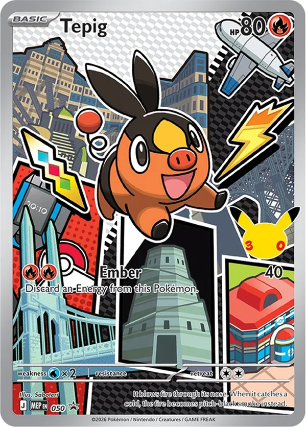 Tepig 50 - Mega Evolution Promos (HO)
