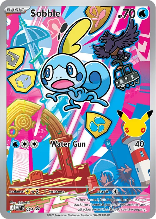 Sobble 54 - Mega Evolution Promos (HO)
