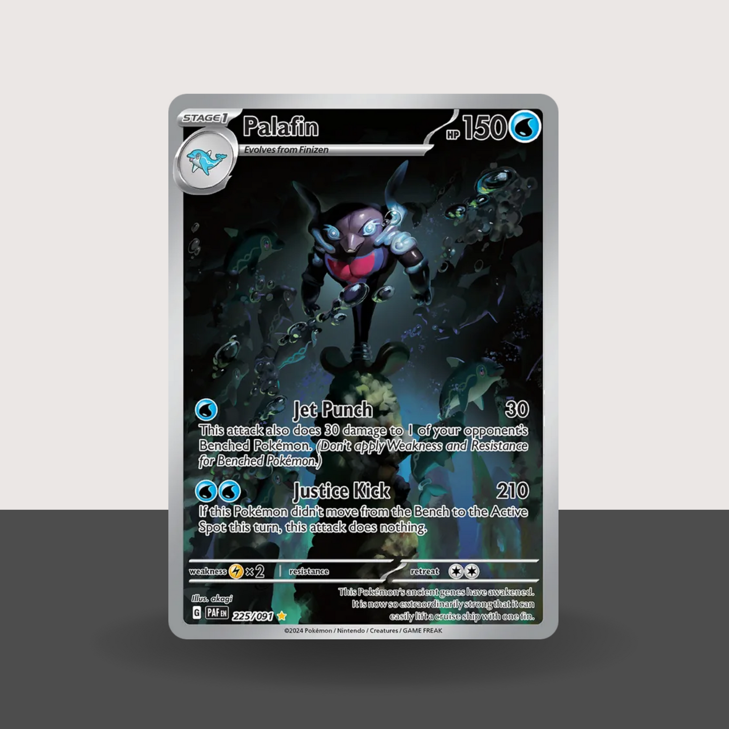 Palafin 225/091 - Paldean Fates (Pokemon Card Single)