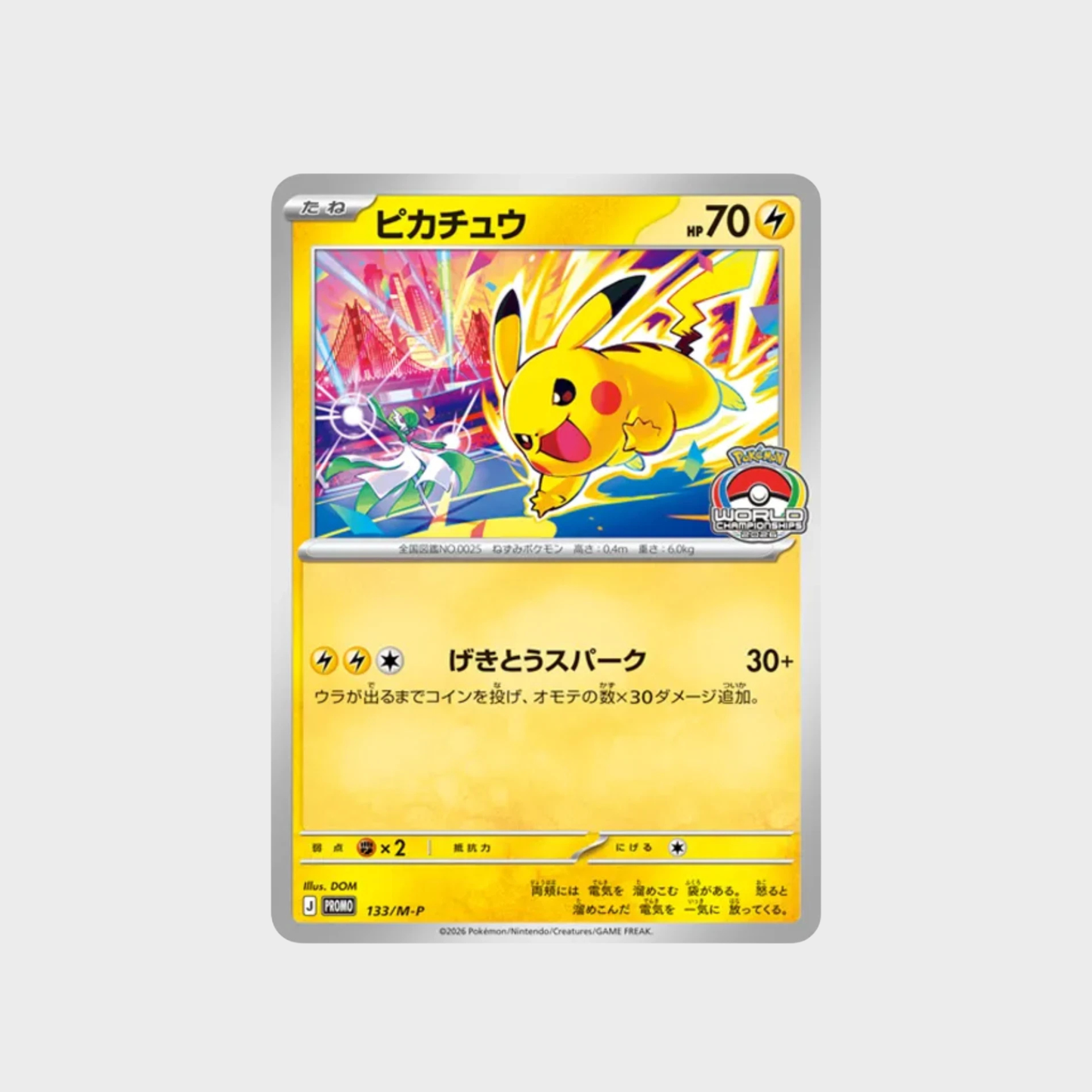 Pikachu World Championship Promo (JP) 133/M-P