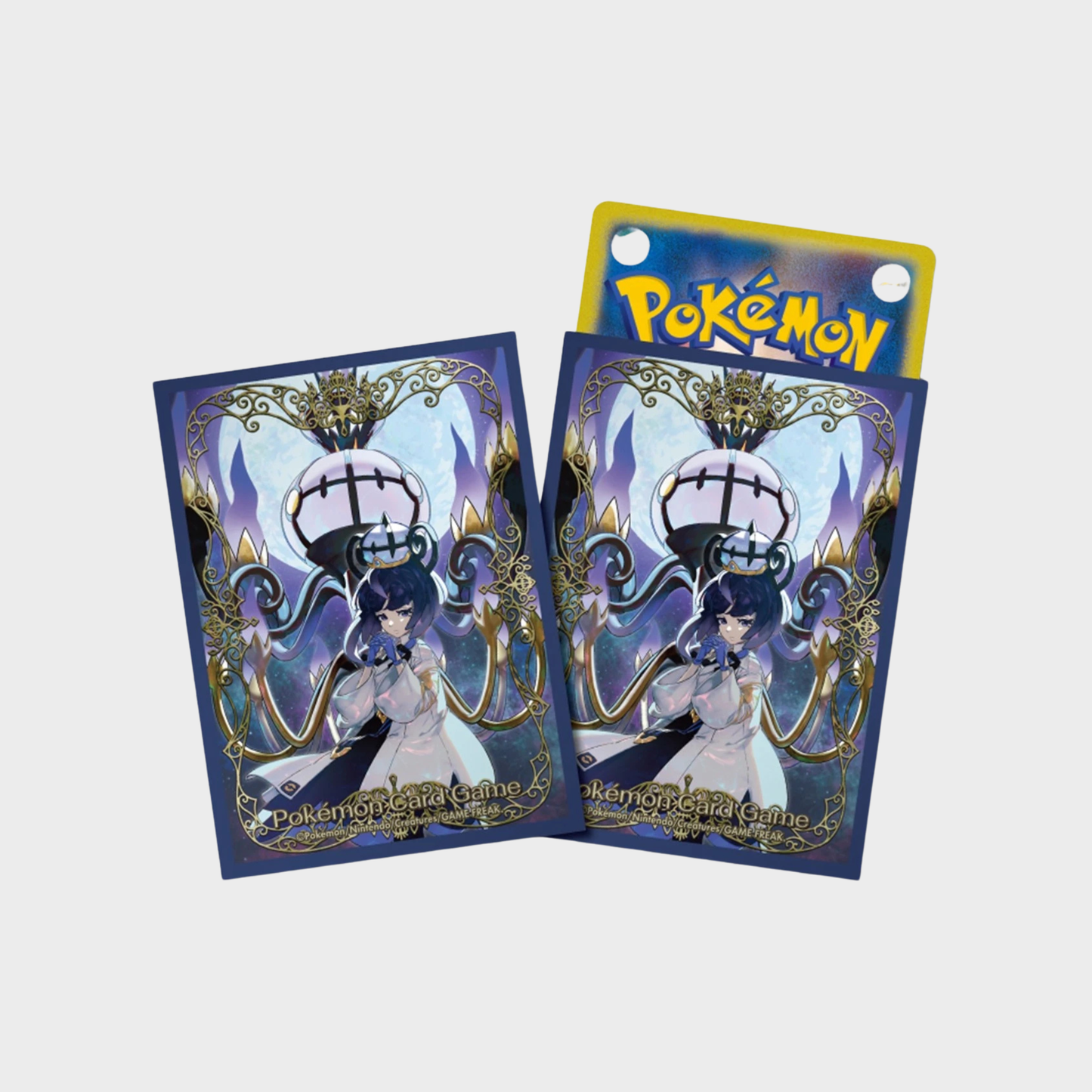 Pokemon Center Deck Sleeves (64 pcs) - Gywnn & Mega Chandelure