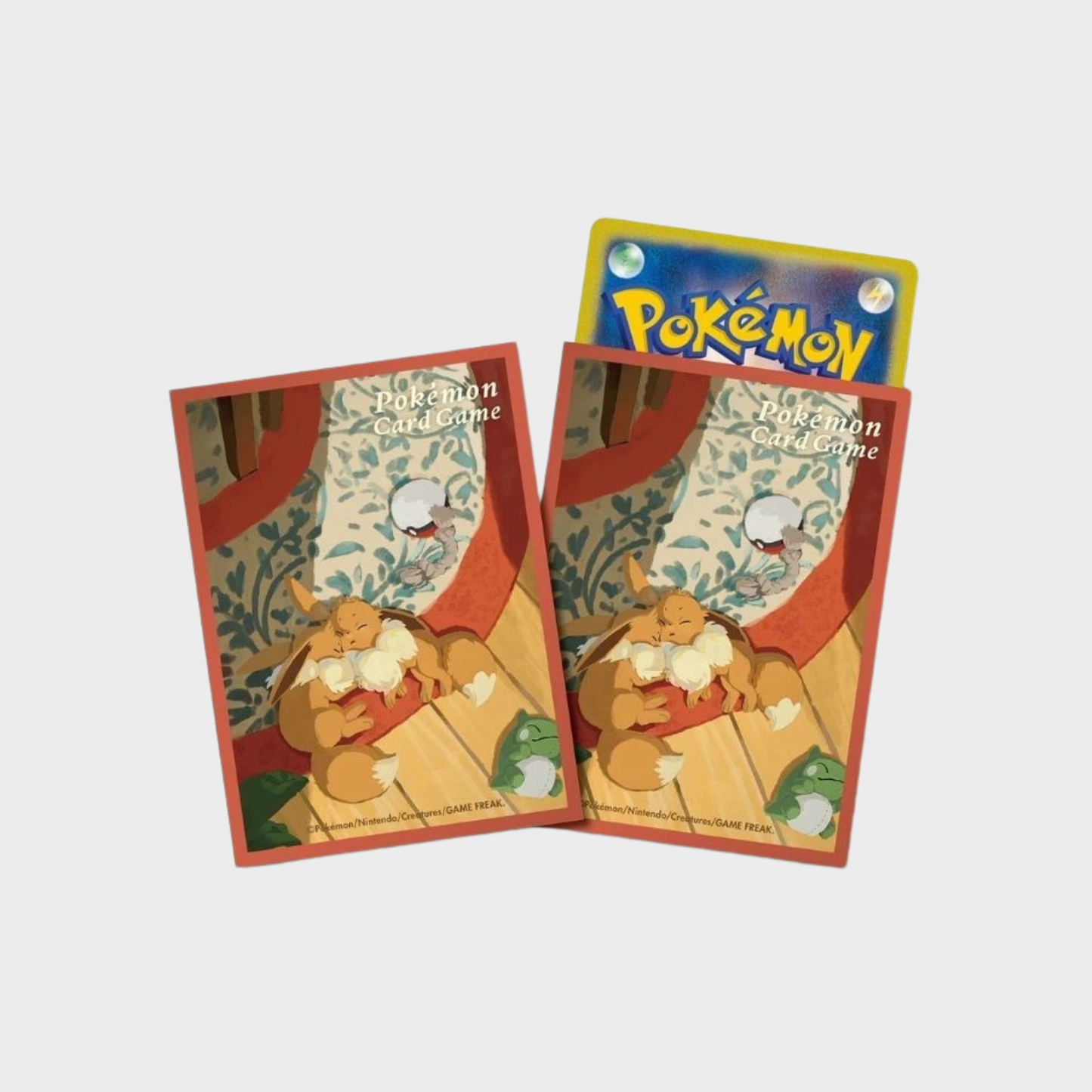 Pokemon Center Deck Sleeves (64 pcs) - Sleeping Eevee