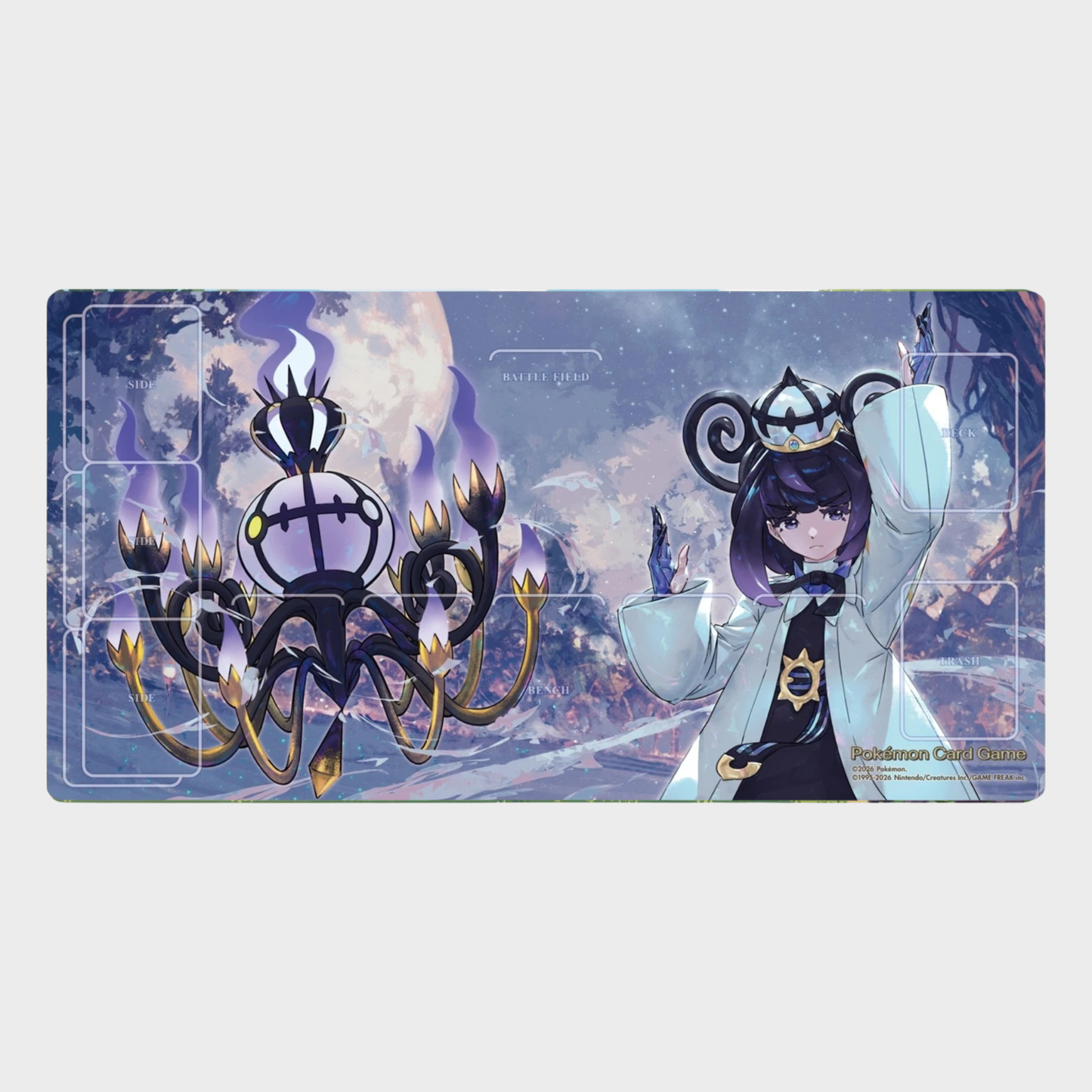 Pokemon Center Playmat - Gywn & Mega Chandelure