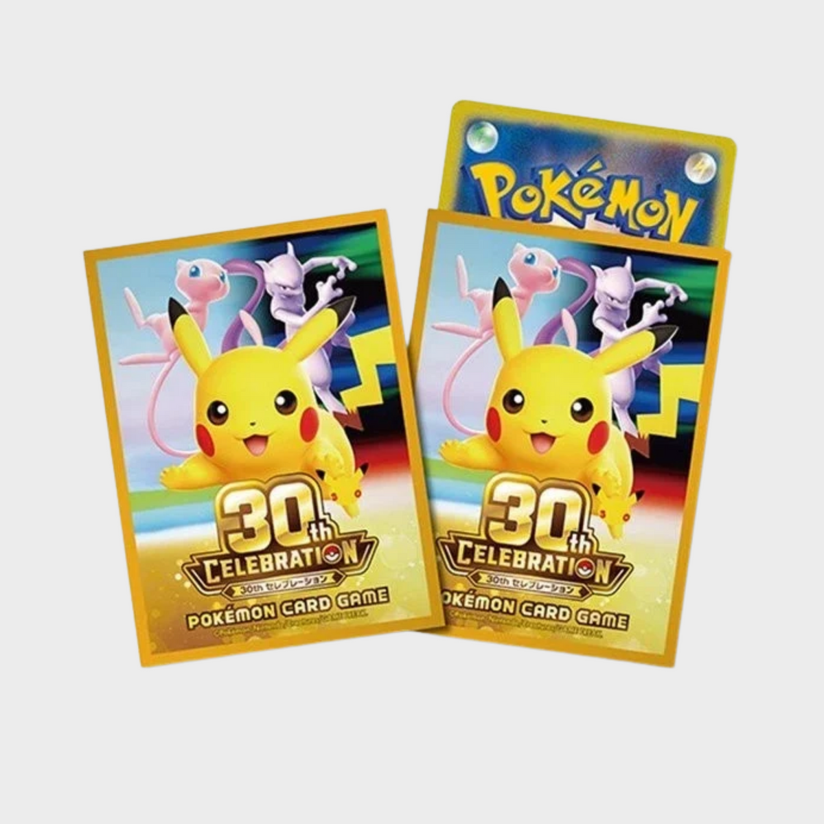 Pokemon Center Deck Sleeves (64 pcs) - 30th Anniversary