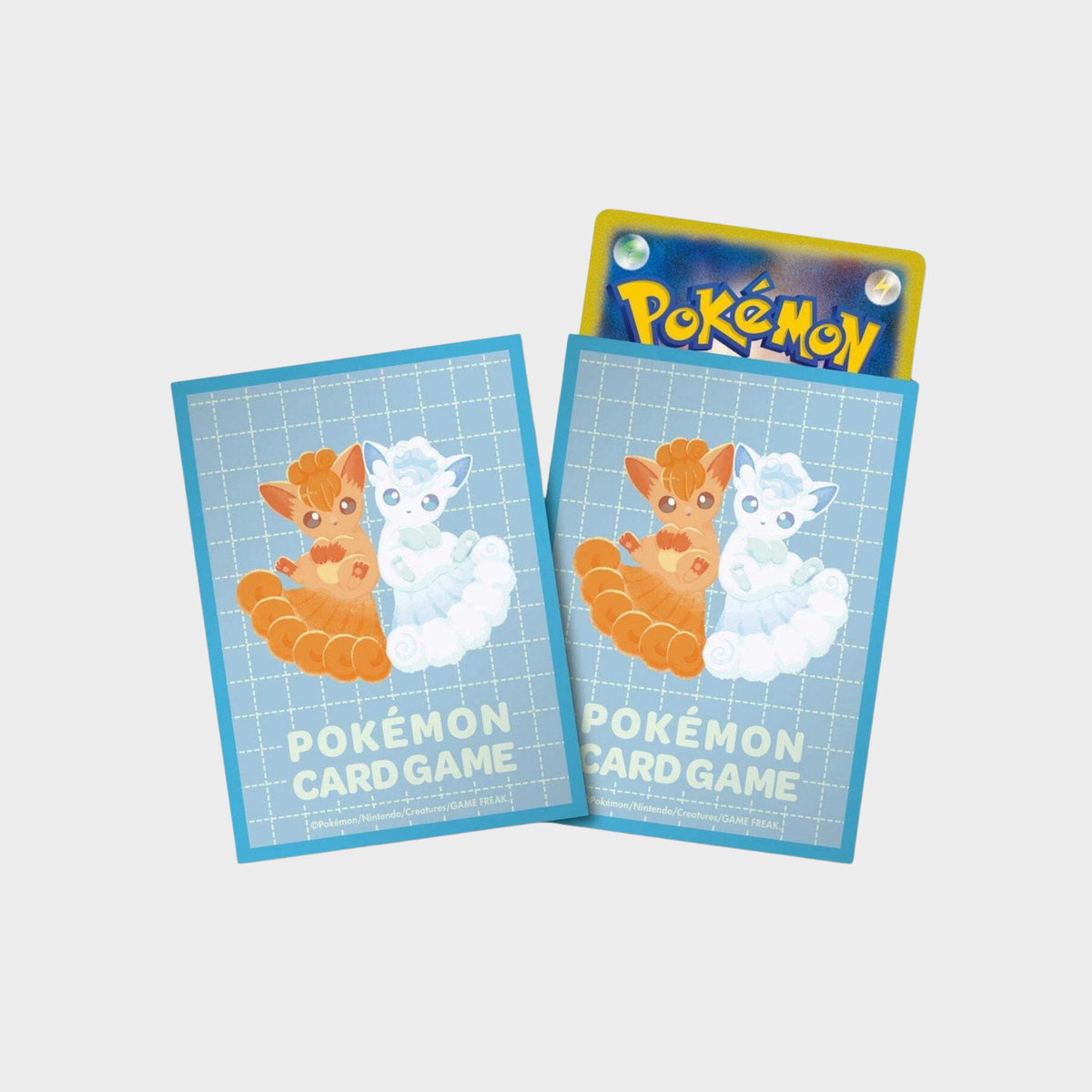 Pokemon Center Deck Sleeves (64 pcs) - Vuplix & Alolan Vuplix