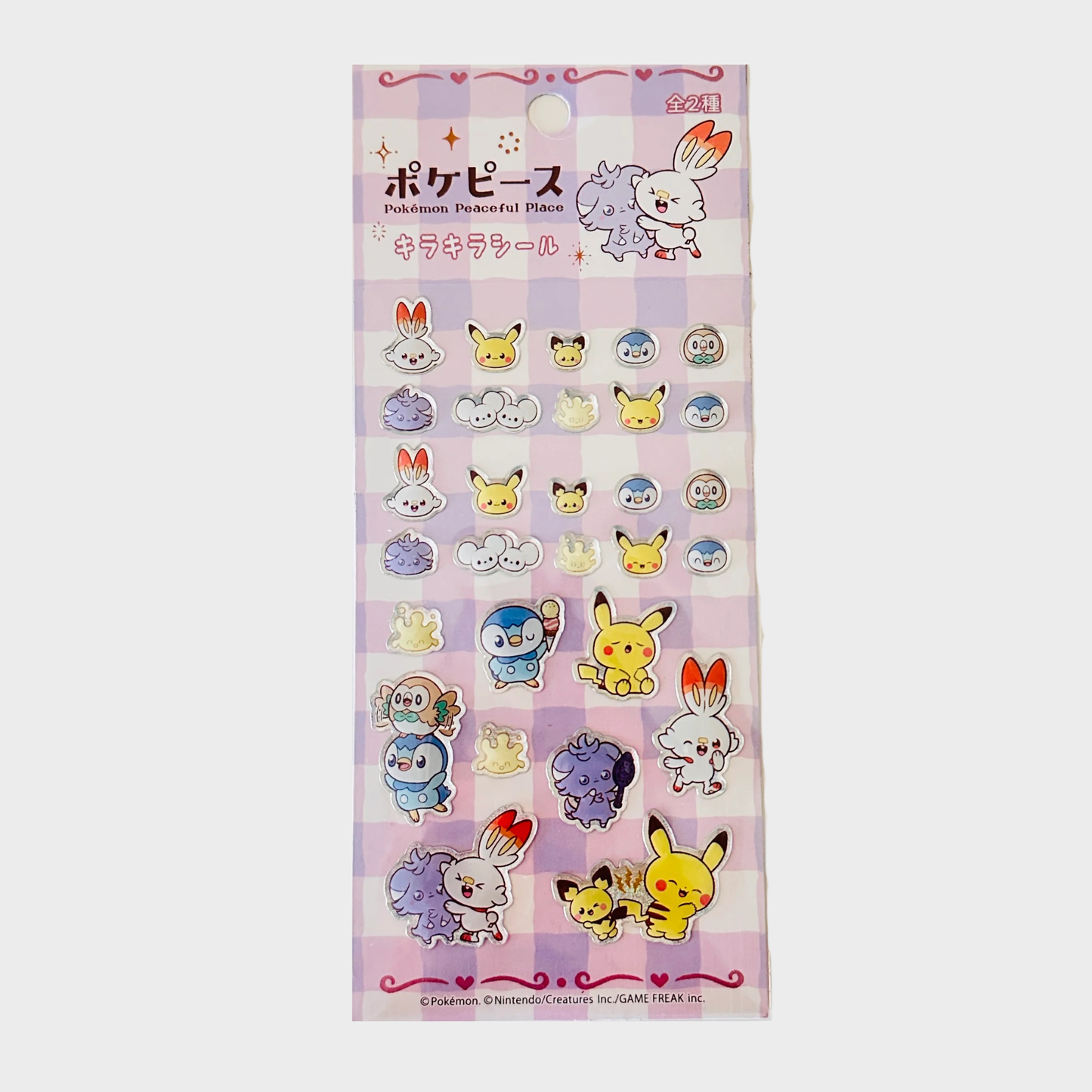 Pokemon PokePeace Stickers