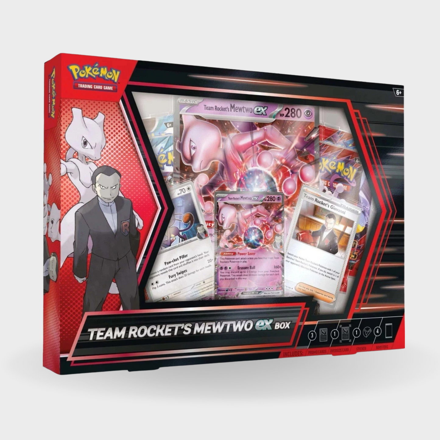 Team Rocket's Mewtwo Ex Box