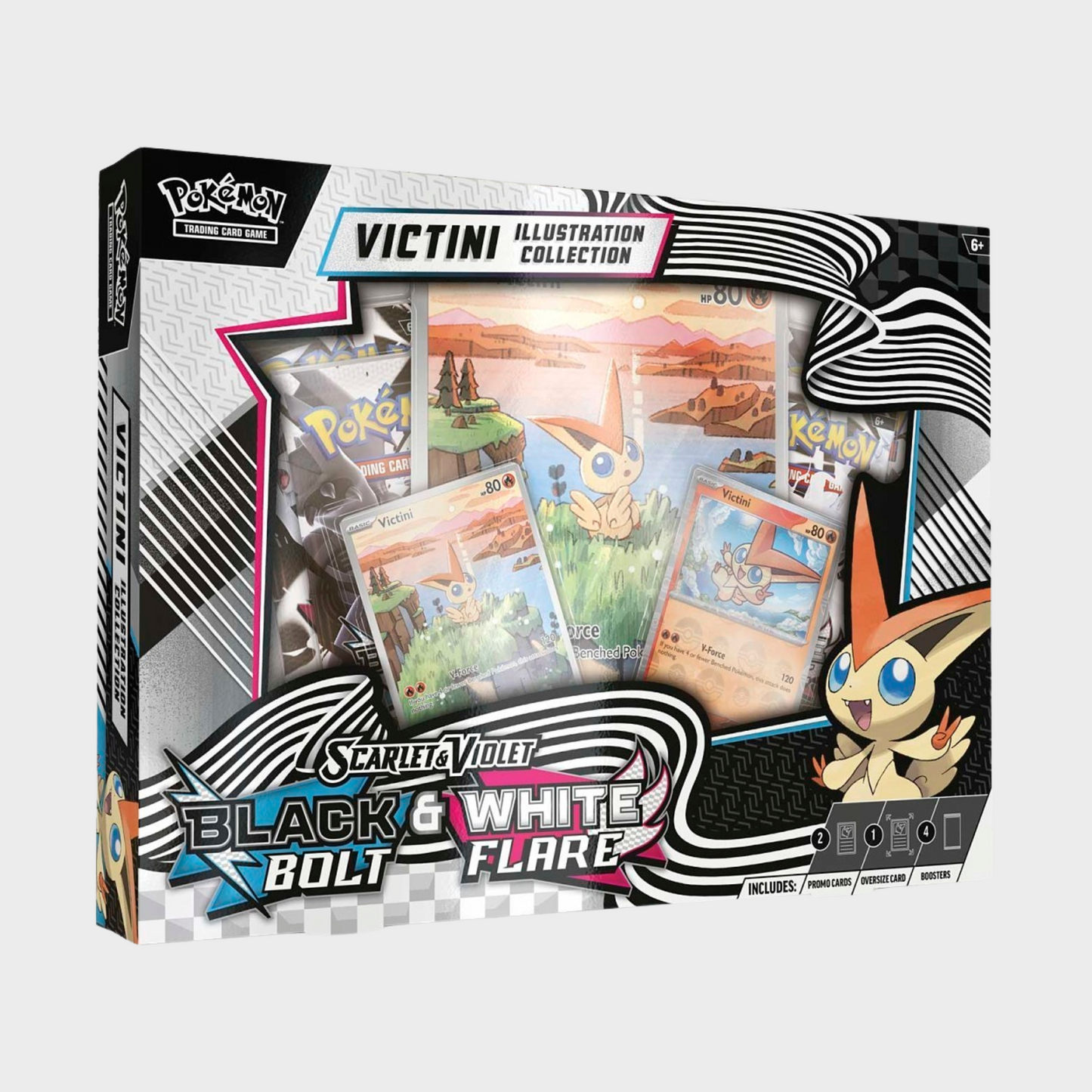 Pokemon Scarlet & Violet - Black Bolt/White Flare Unova Vicitini Illustration Collection