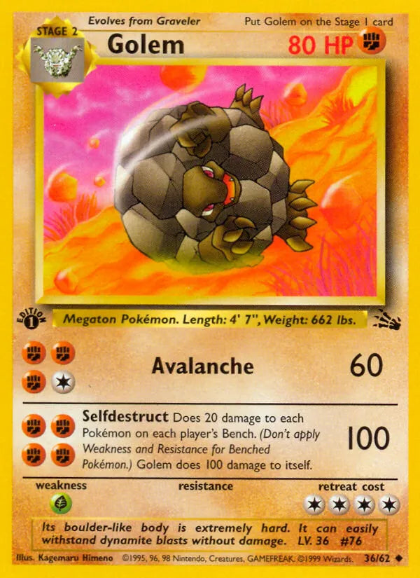 Golem 36 - Fossil (UN) - MP