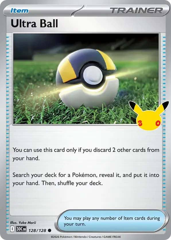 Ultra Ball 128/128 - 30th Celebration (HO)