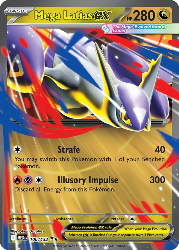 Mega Latias ex 100/132 - Mega Evolution (HO)