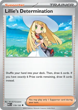 Lillie's Determination 119/132 - Mega Evolution (NO)