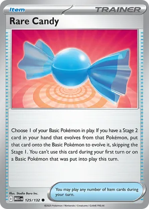 Rare Candy 125/132 - Mega Evolution (NO)