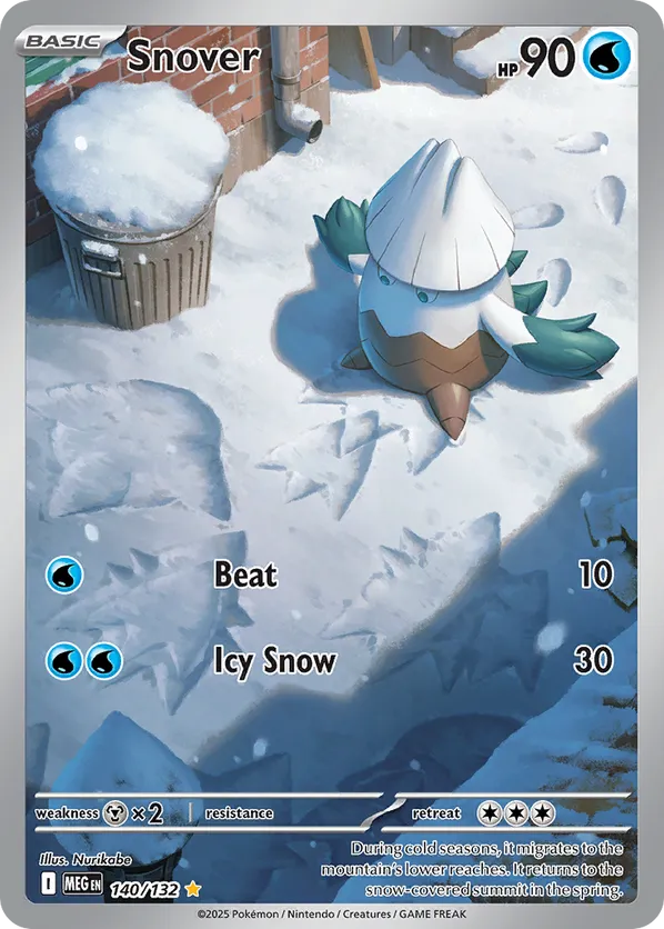 Snover 140/132 - Mega Evolution (HO)