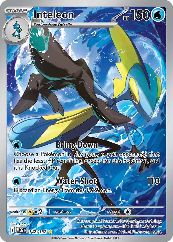 Inteleon 142/132 - Mega Evolution (HO)