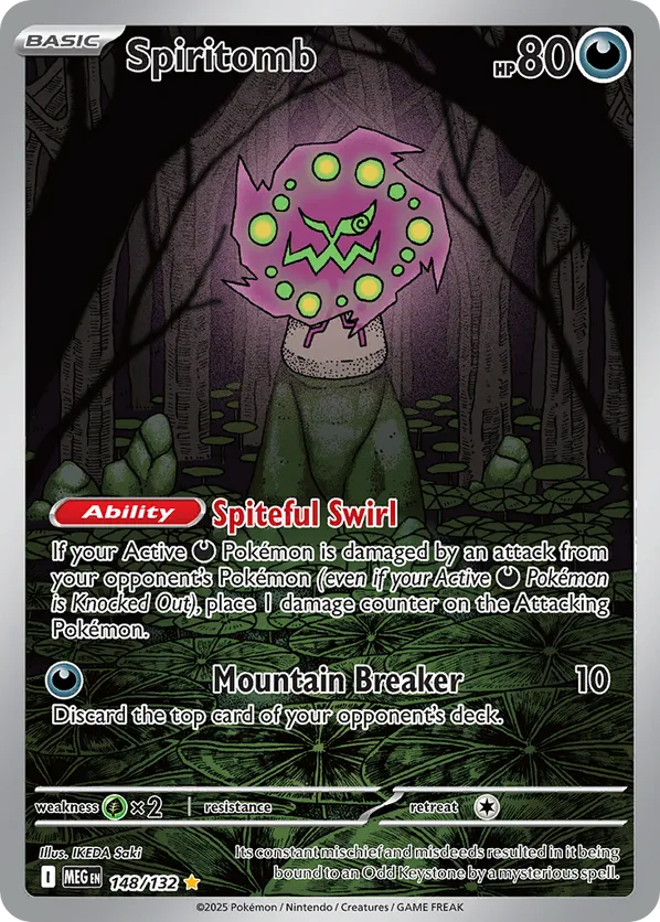 Spiritomb 148/132 - Mega Evolution (HO)