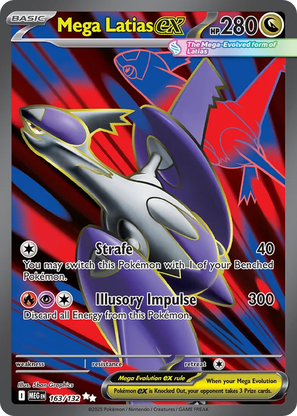 Mega Latias ex 163/132 - Mega Evolution (HO)