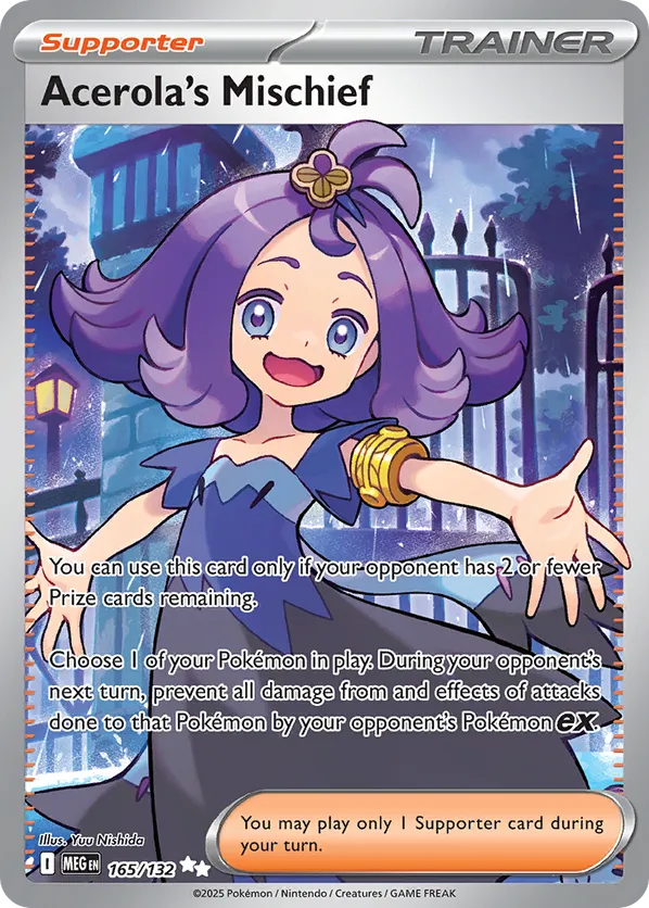 Acerola's Mischief 165/132 - Mega Evolution (HO)