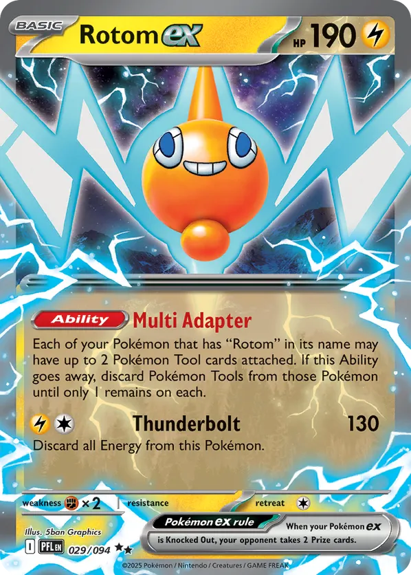 Rotom ex 029/094 - Phantasmal Flames (HO)