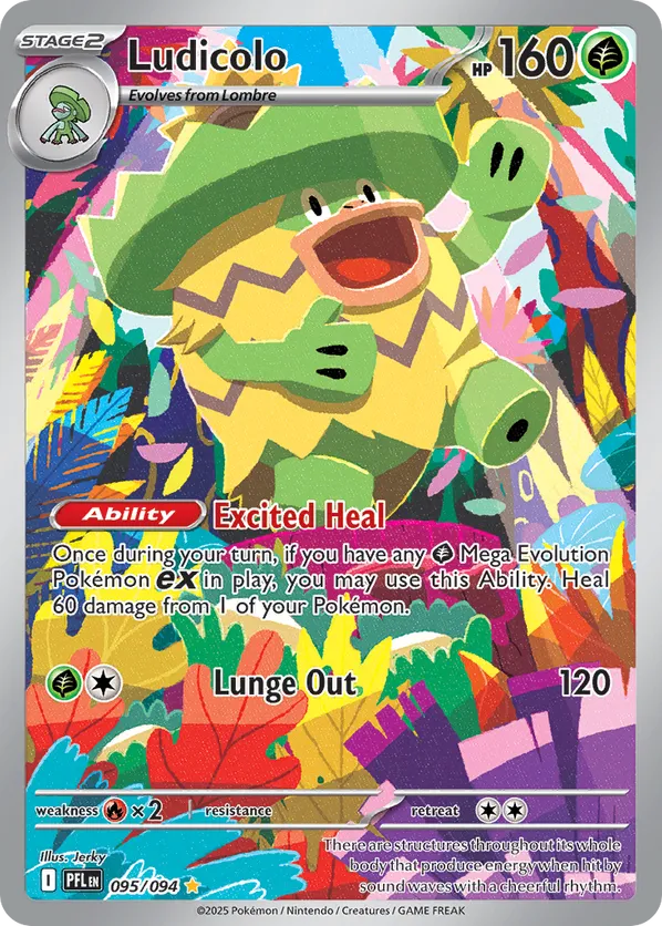 Ludicolo 095/094 - Phantasmal Flames (HO)