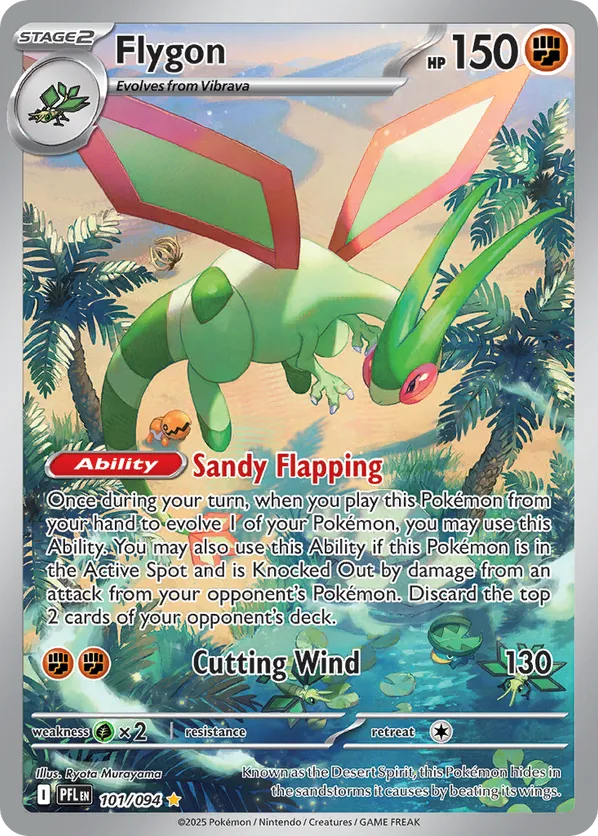 Flygon 101/094 - Phantasmal Flames (HO)