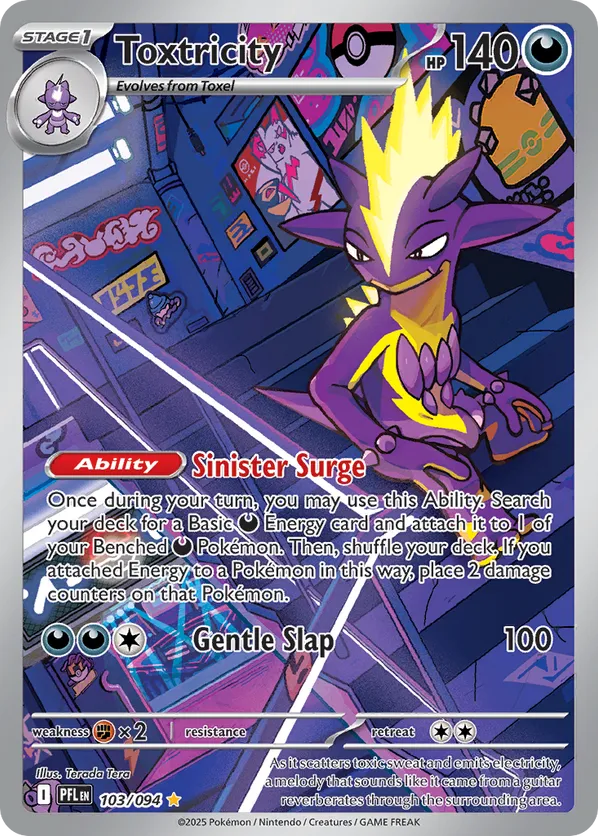 Toxtricity 103/094 - Phantasmal Flames (HO)