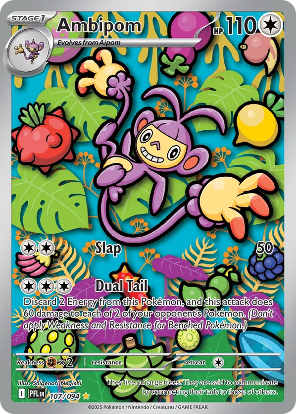 Ambipom 107/094 - Phantasmal Flames (HO)
