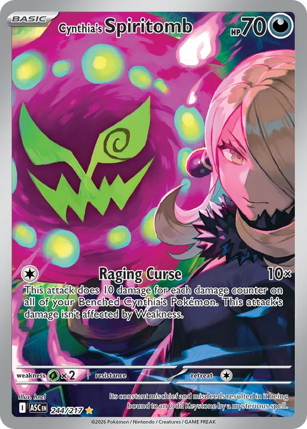 Cynthia's Spiritomb 244/217 - Ascended Heroes (HO)