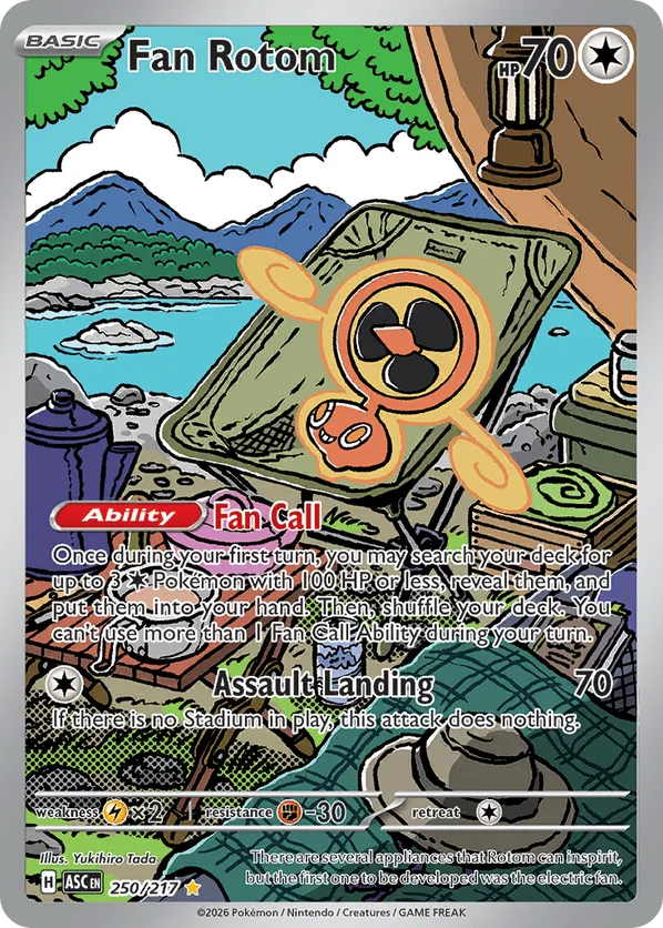 Fan Rotom 250/217 - Ascended Heroes (HO)