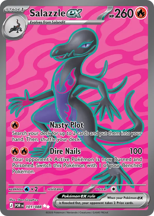 Salazzle ex 101/088 - Perfect Order (HO)