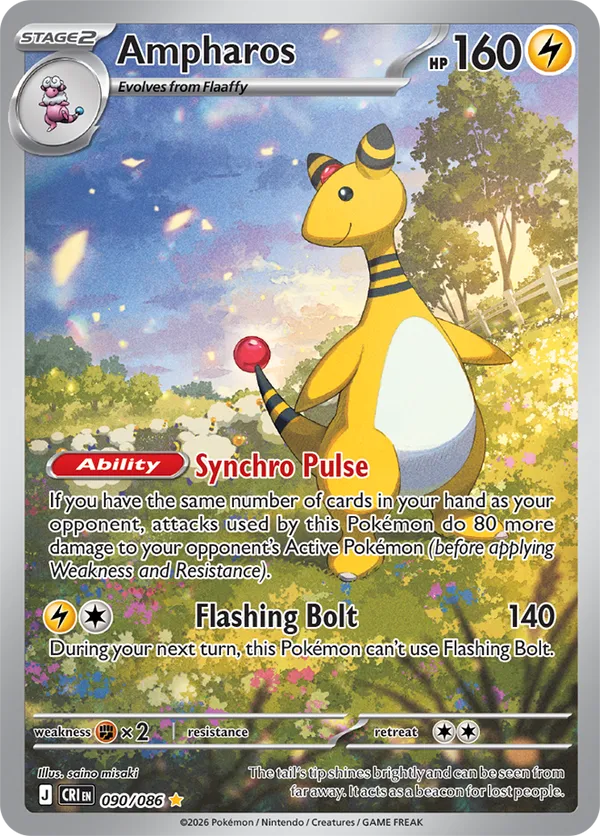 Ampharos 090/086 - Chaos Rising (HO)