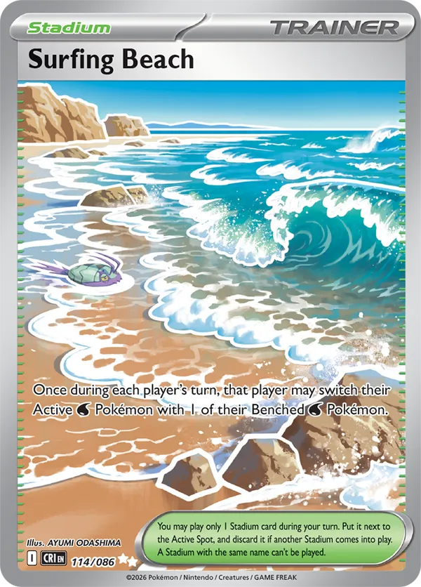 Surfing Beach 114/086 - Chaos Rising (HO)