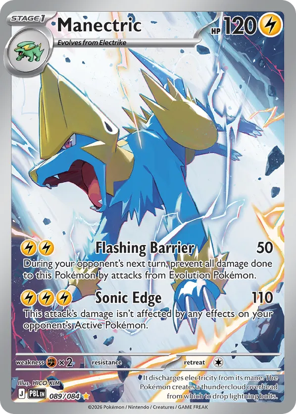 Manectric 089/084 - Pitch Black (HO)