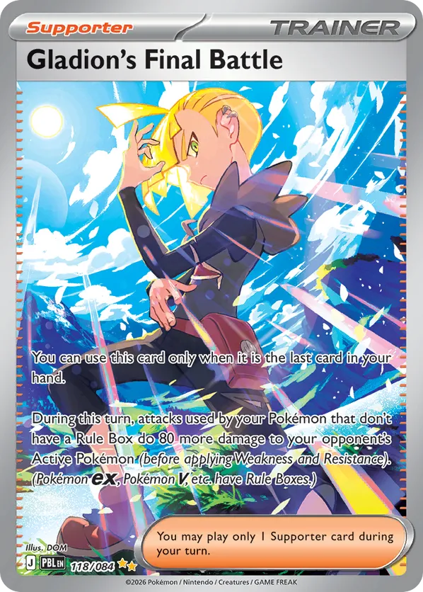 Gladion's Final Battle 118/084 - Pitch Black (HO)