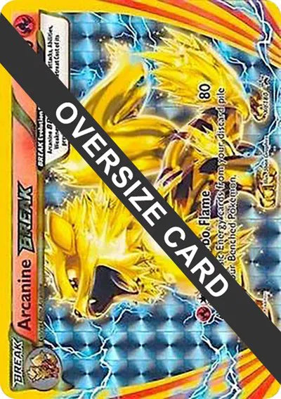 Arcanine BREAK (XY Black Star Promos) XY180 - Jumbo Cards (HO) - LP