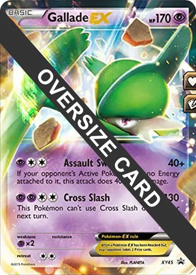 Gallade EX (XY Black Star Promo) XY45 - Jumbo Cards (HO) - LP