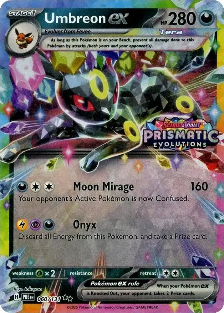Umbreon ex 060/131 - Prismatic Evolutions (HO)