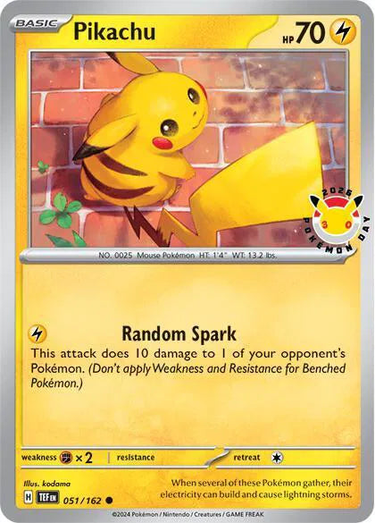 Pikachu 051/162 - Temporal Forces (NO)