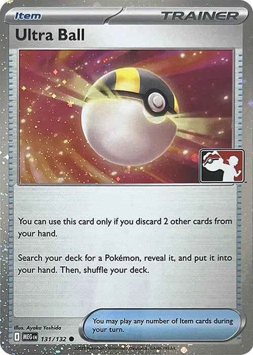 Ultra Ball - 131/132 (Cosmos Holo) 131/132 - Prize Pack Series One (HO)
