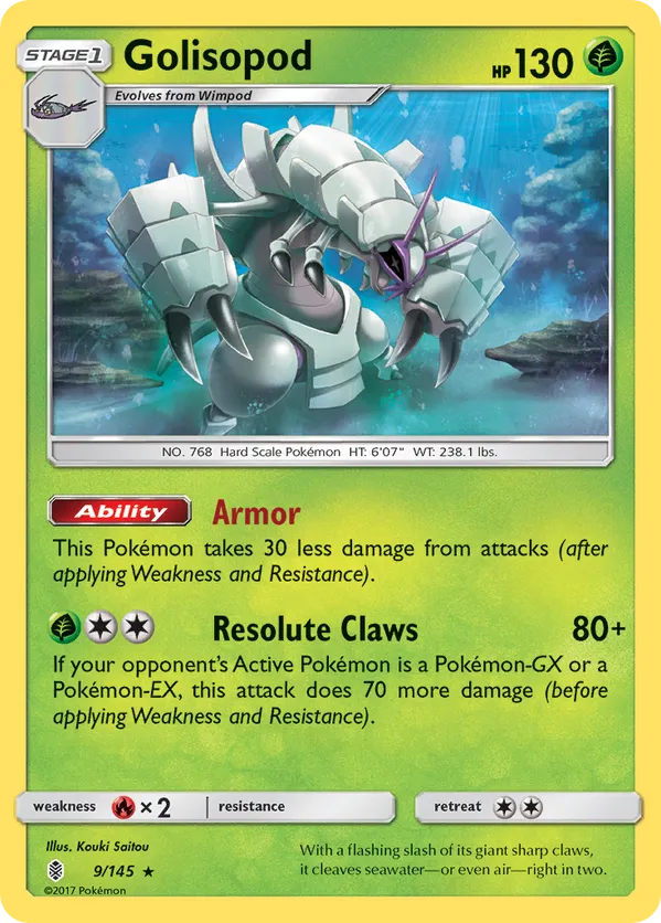 Golisopod 9/145 - Guardians Rising (HO)