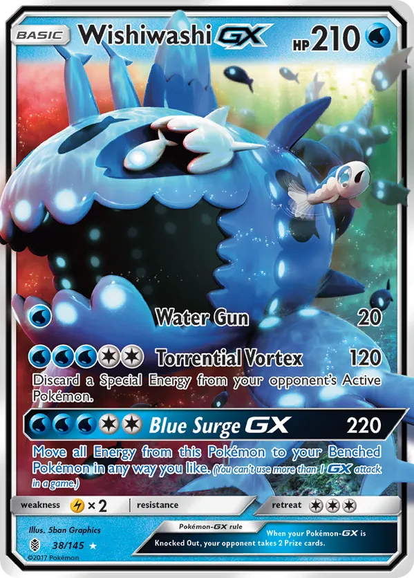 Wishiwashi GX 38/145 - Guardians Rising (HO)
