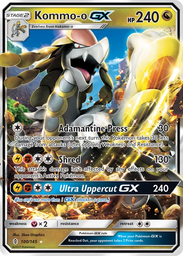Kommo-o GX 100/145 - Guardians Rising (HO)